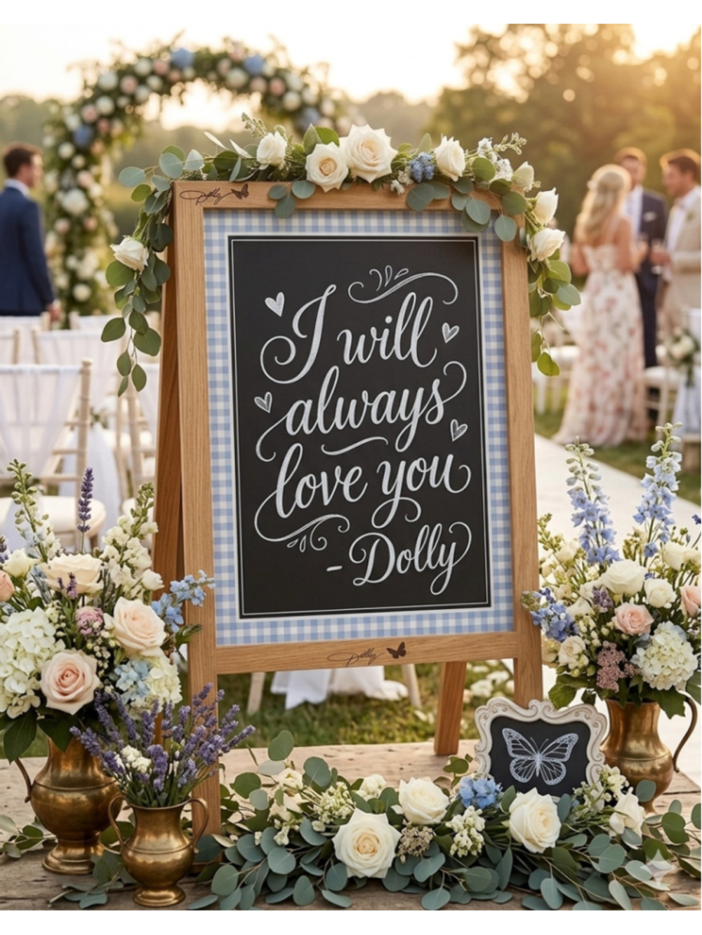 Dolly Parton Easel Chalkboard for Wedding Home Collectible Memorabilia DISC NEW - Picture 2 of 10